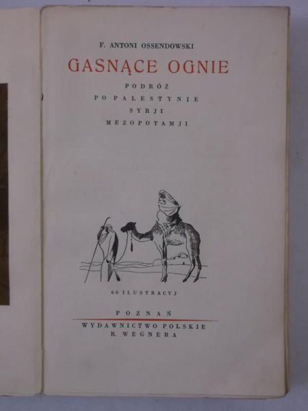 Gasnące ognie, 1931 r.