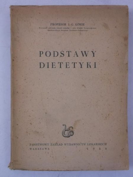 Podstawy dietetyki, 1950 r.
