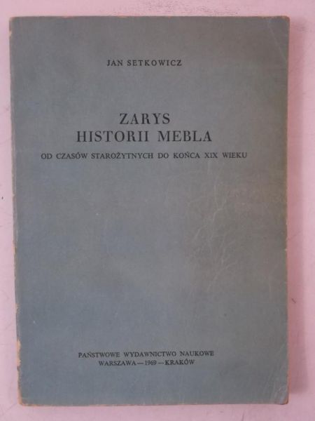 Zarys historii mebla