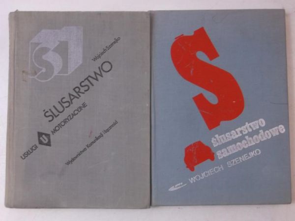 Ślusarstwo / Ślusarstwo samochodowe, 2 książki