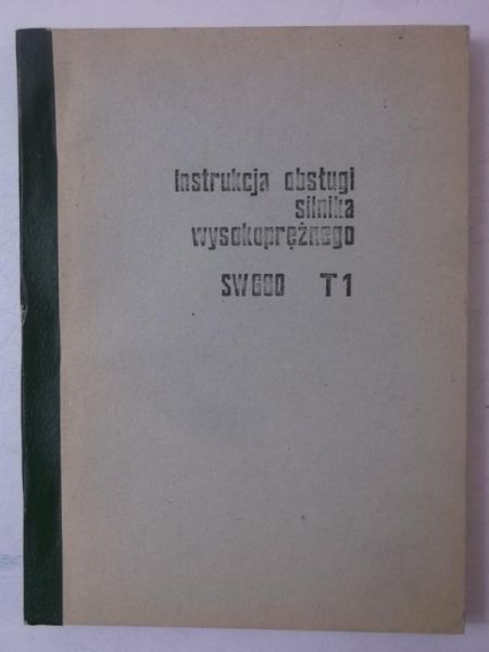 Instrukcja obsługi silnika wysokoprężnego SW680