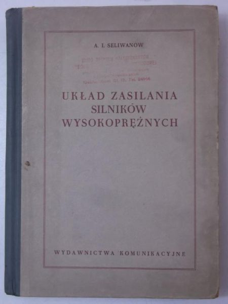 Układ zasilania silników wysokoprężnych