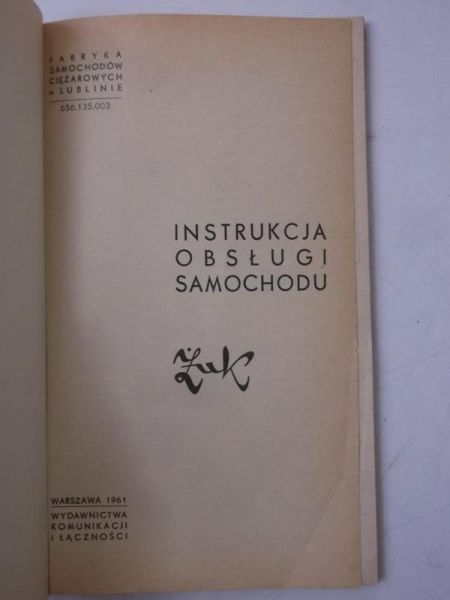 Instrukcja obsługi samochodu