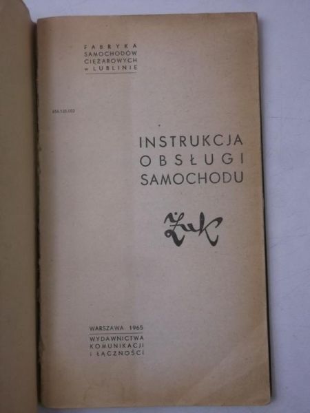 Instrukcja obsługi samochodu
