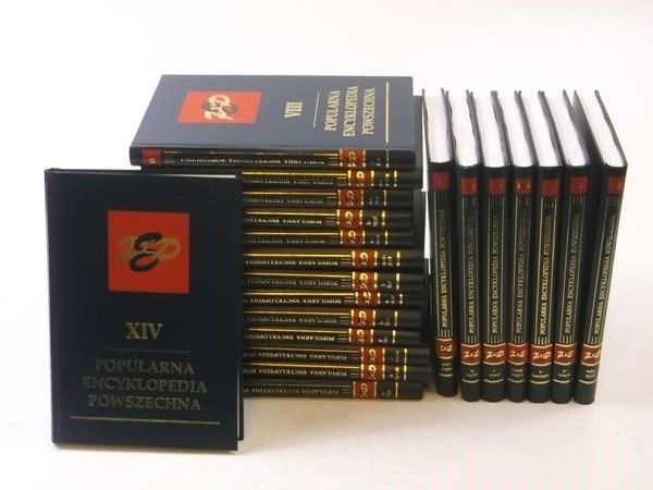 Popularna Encyklopedia Powszechna, komplet, Tom I-XXI (komplet)