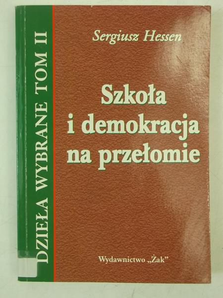 Szkoła i demokracja na przełomie