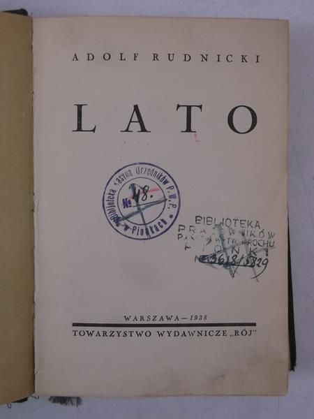 Lato, 1938 r.