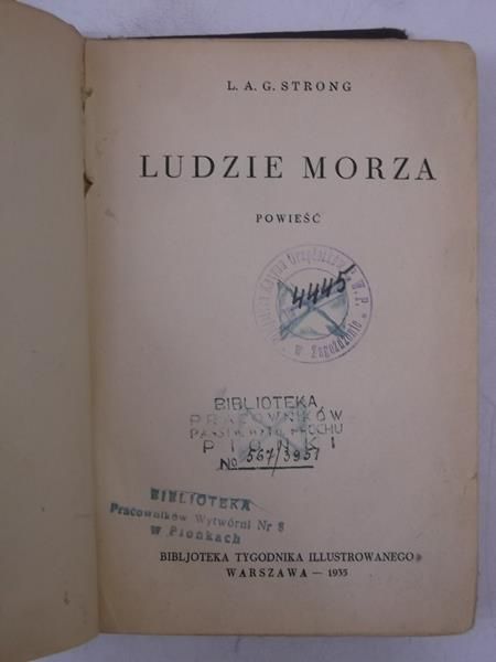 Ludzie morza, 1935 r.