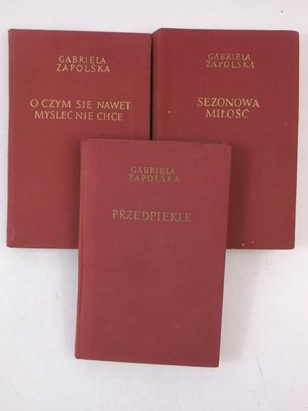 Sezonowa Miłość / Przedpiekle / O czym się nawet myśleć nie chce
