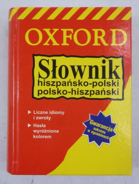 Słownik hiszpańsko-polski, polsko-hiszpański Oxford