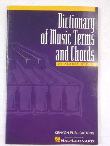 Dictionary of Music Terms and Chords