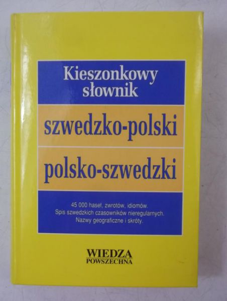 Kieszonkowy słownik szwedzko-polski, polsko-szwedzki