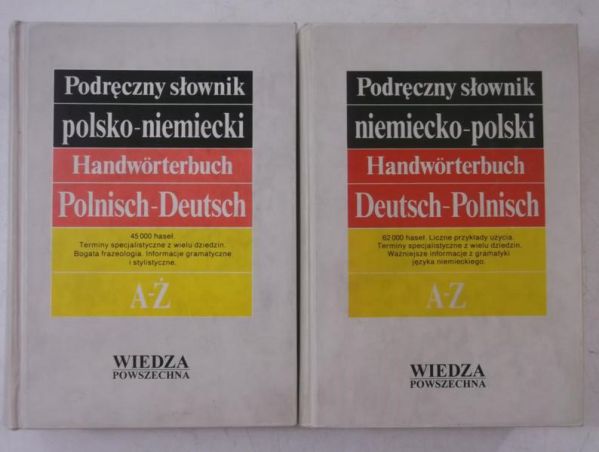 Chodera Jan - Podręczny słownik: polsko-niemiecki, niemiecko-polski, 2 książki