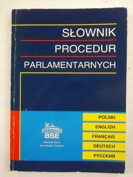 Słownik procedur parlamentarnych