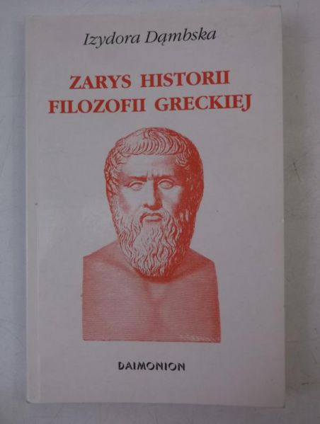 Dąmbska Izydora - Zarys historii filozofii greckiej