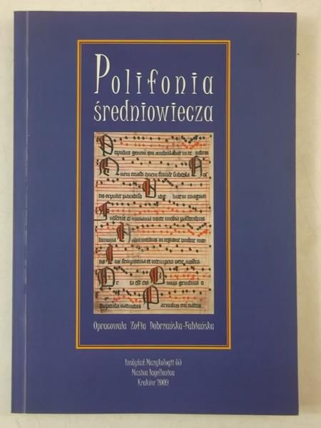 Dobrzańska - Fabiańska Zofia - Polifonia średniowieczna