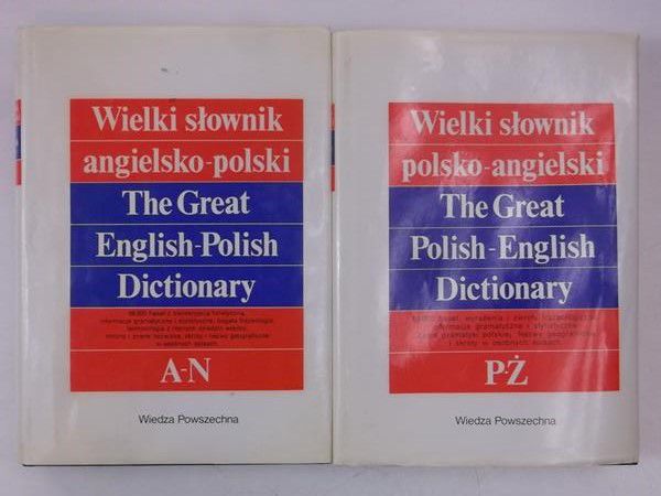 Wielki słownik polsko- angielski / Wielki słownik angielsko- polski