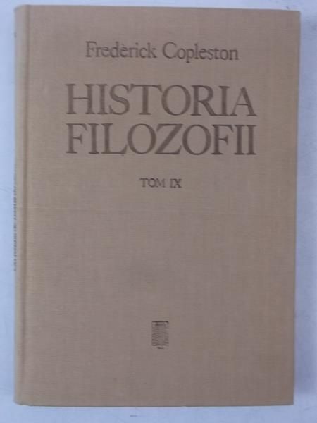 Historia filozofii Tom IX