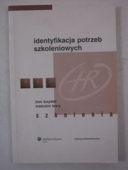Boydell Tom - Identyfikacja potrzeb szkoleniowych