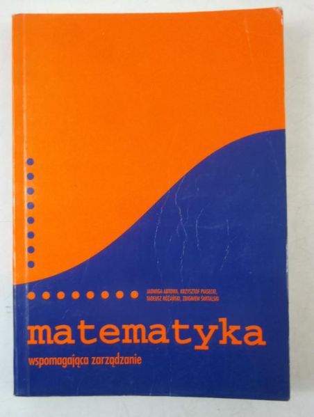 Abtowa Jadwiga - Matematyka wspomagająca zarządzanie