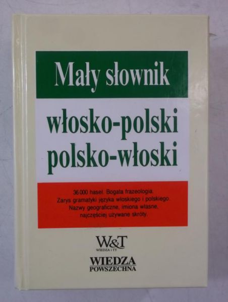 Mały słownik włosko-polski, polsko-włoski