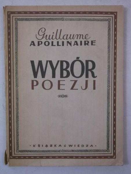 Wybór poezji, 1949 r.