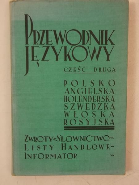 Przewodnik językowy, Część druga
