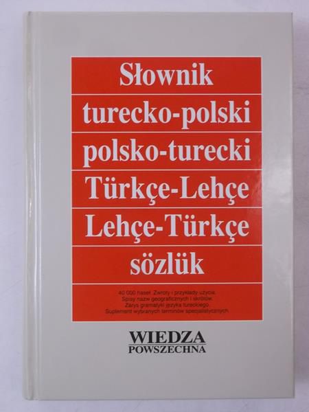 Słownik turecko-polski, polsko-turecki
