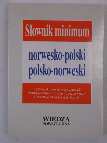 Słownik minimum duńsko-polsko polsko-duński