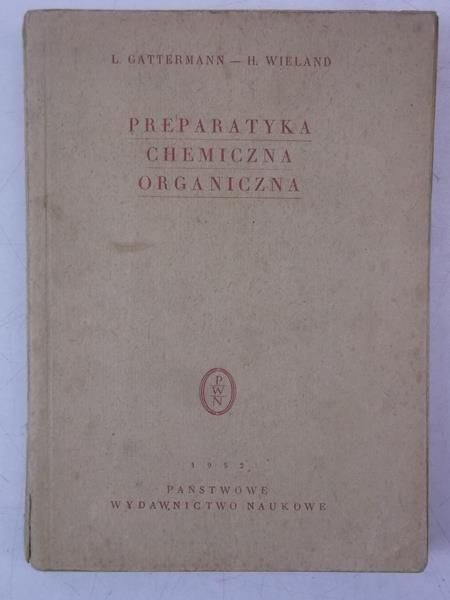 Preparatyka chemiczna organiczna