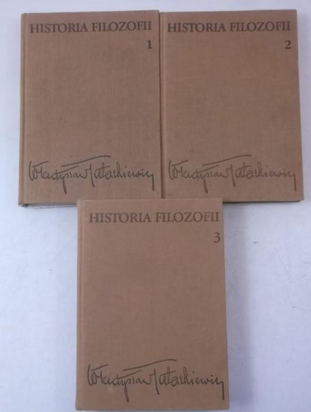 Historia filozofii, Tom I-III