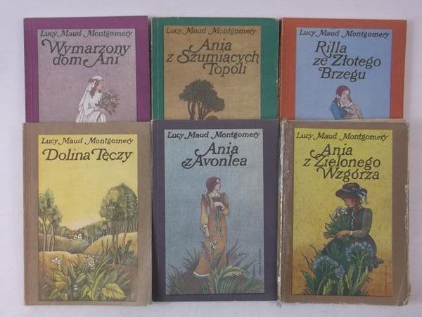 Ania z Zielonego Wzgórza, 6 książek