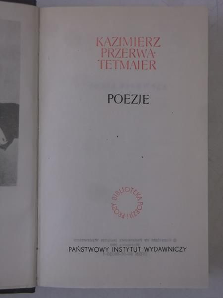 Poezje