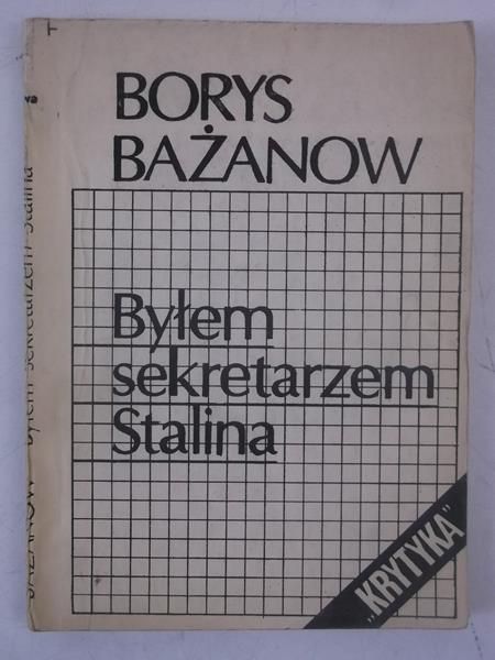 Byłem sekretarzem Stalina