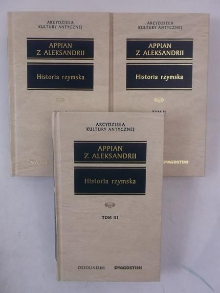 Historia rymska, Tom I-III