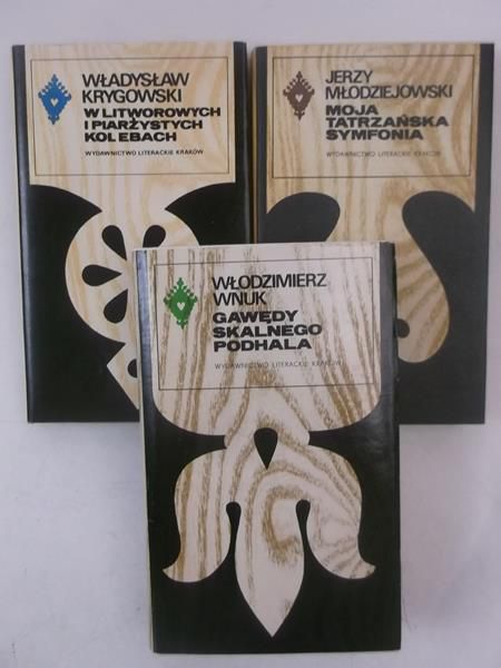 Krygowski W., Wnuk W., Młodziejowski J. - Seria tatrzańska, 3 książki