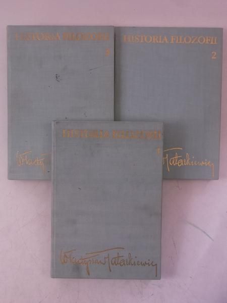 Historia filozofii, Tom I-III
