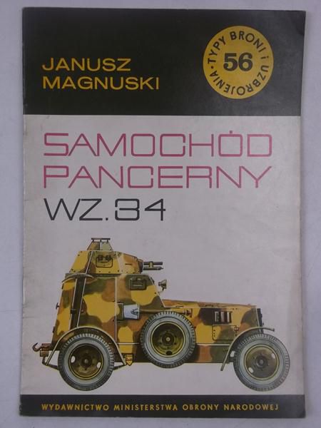 Magnuski Janusz  - Samochód pancerny WZ 34.  Typy broni i uzbrojenia 56