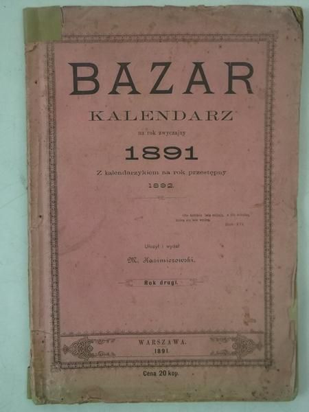 Bazar, 1891 r.