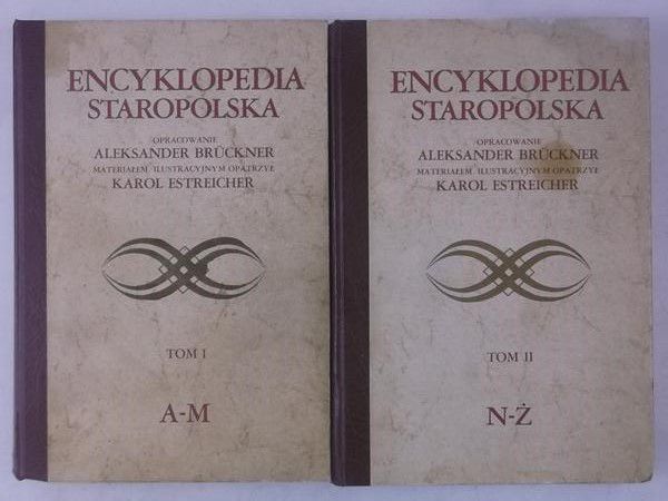 Brückner   - Encyklopedia staropolska, tomy I-II