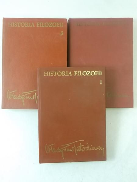 Historia filozofii, tom I-III