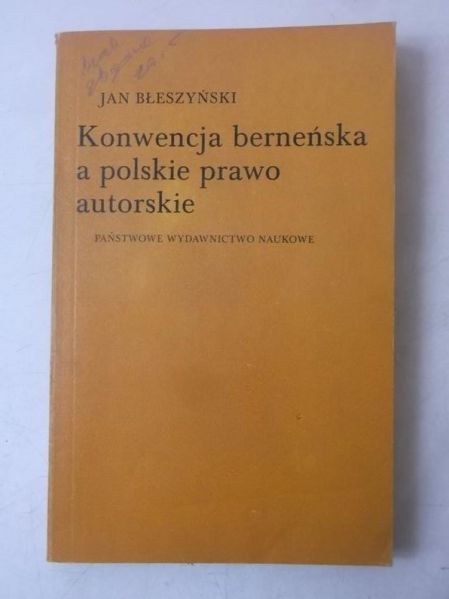 Konwersacja berneńska a polskie prawo autorskie