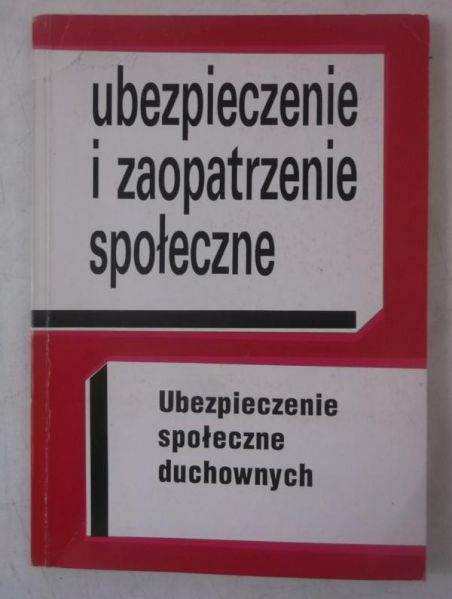 Ubezpieczenie i zaopatrzenie społeczne