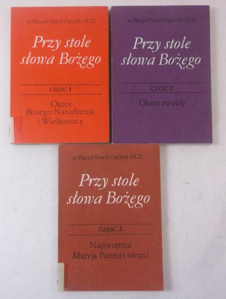 Paweł Przy stole słowa Bożego. Tom I-III