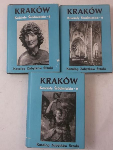 Kraków. Kościoły Śródmieścia, 3 książki