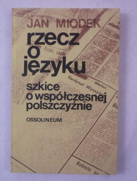 Rzecz o języku