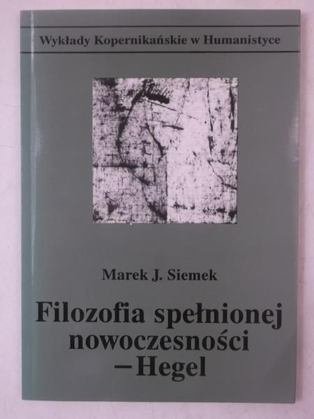 Filozofia spełnionej nowoczesności-Hegel