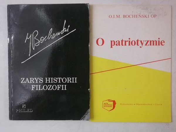 O patriotyzmie / Zarys historii filozofii