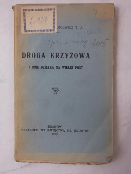Droga Krzyżowa, 1923 r.