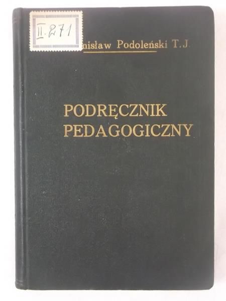 Podręcznik pedagogiczny, 1930 r.